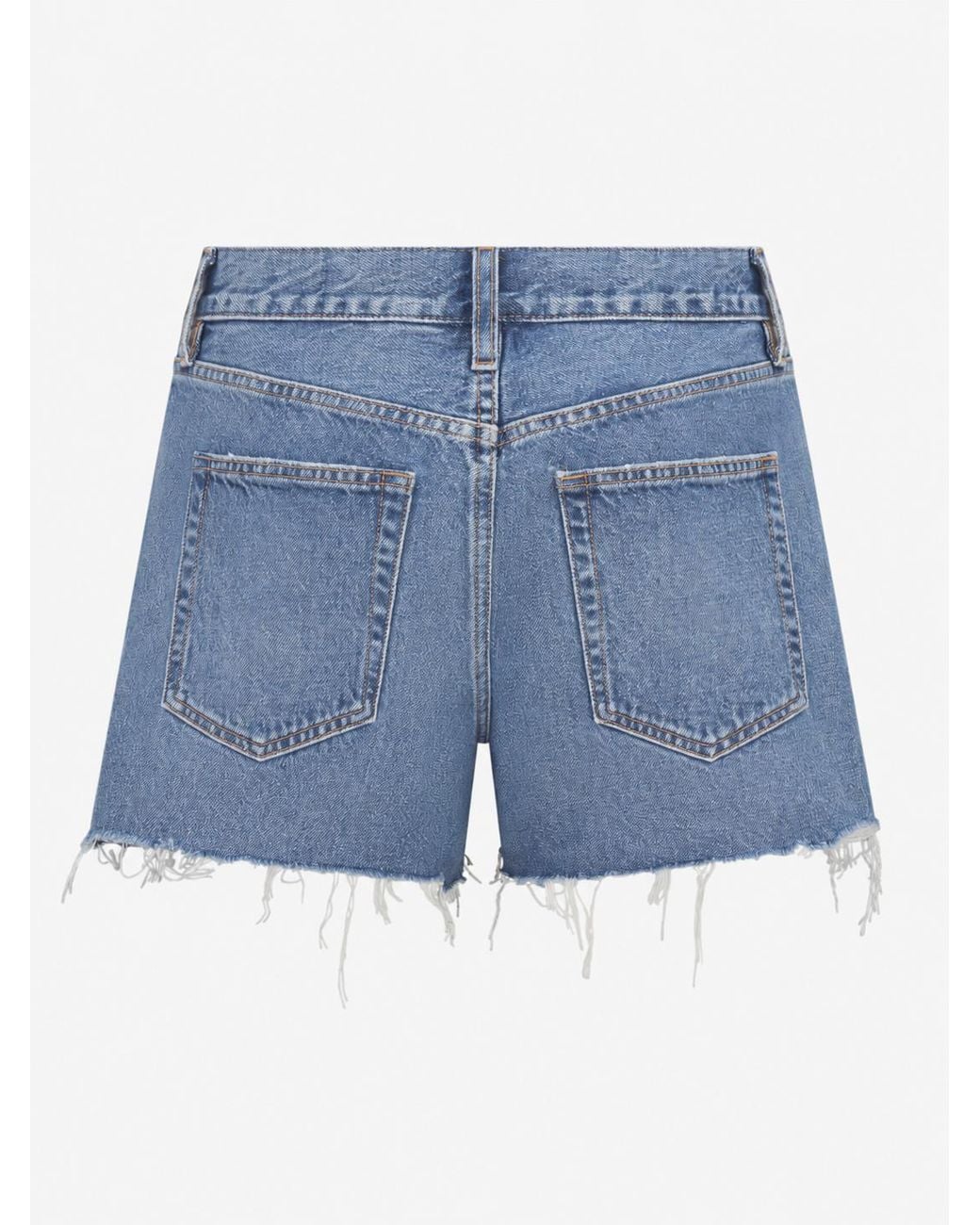 FRAME Blue The Long Hang Short