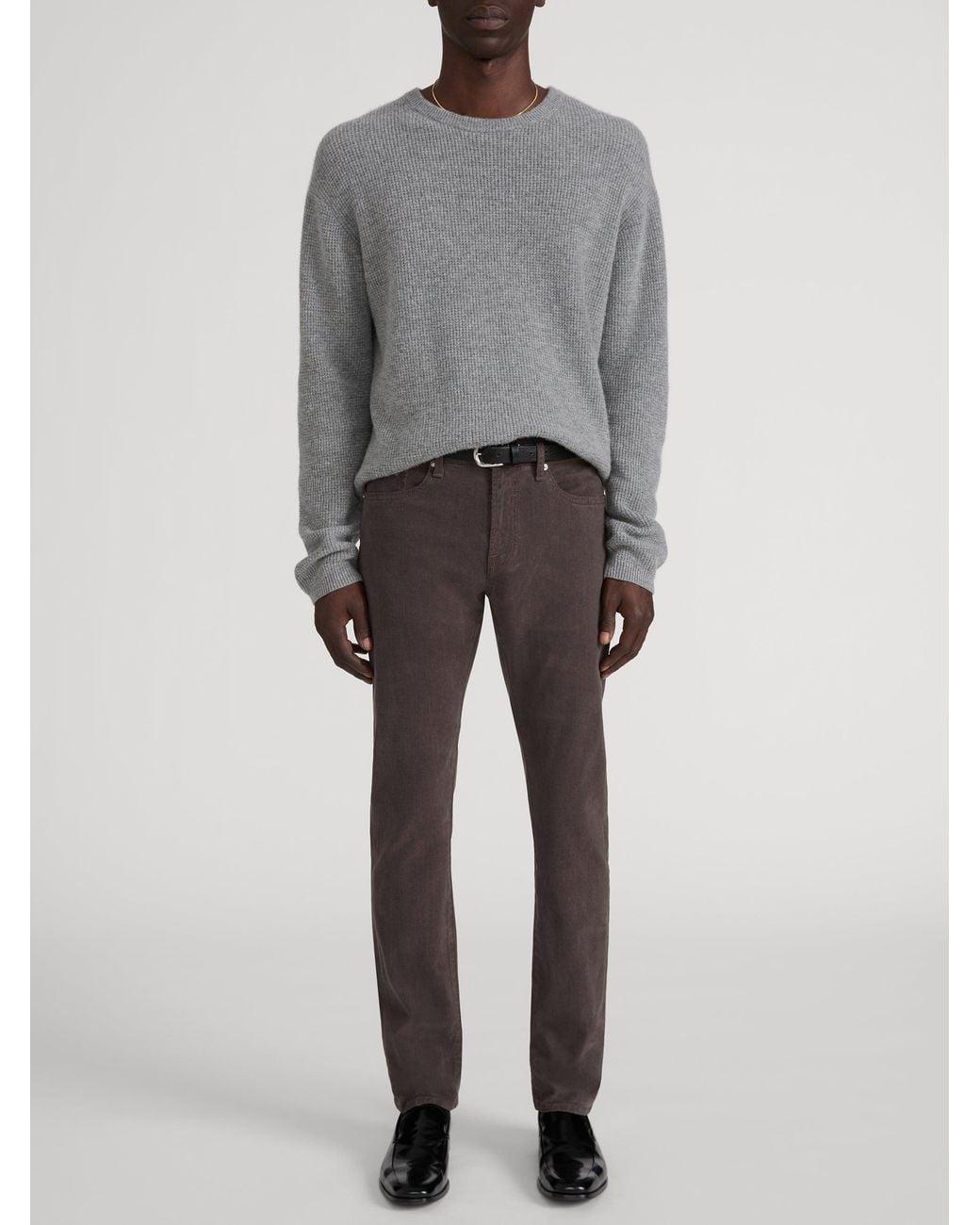 FRAME Gray L'homme Slim Brushed Twill for men