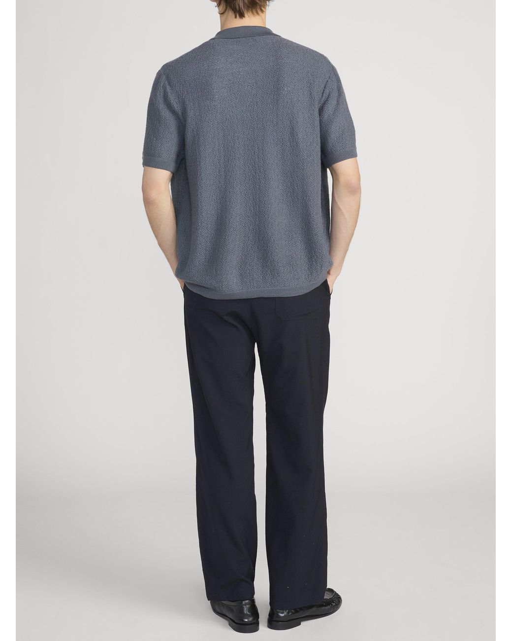 FRAME Blue Cardigan Sweater for men