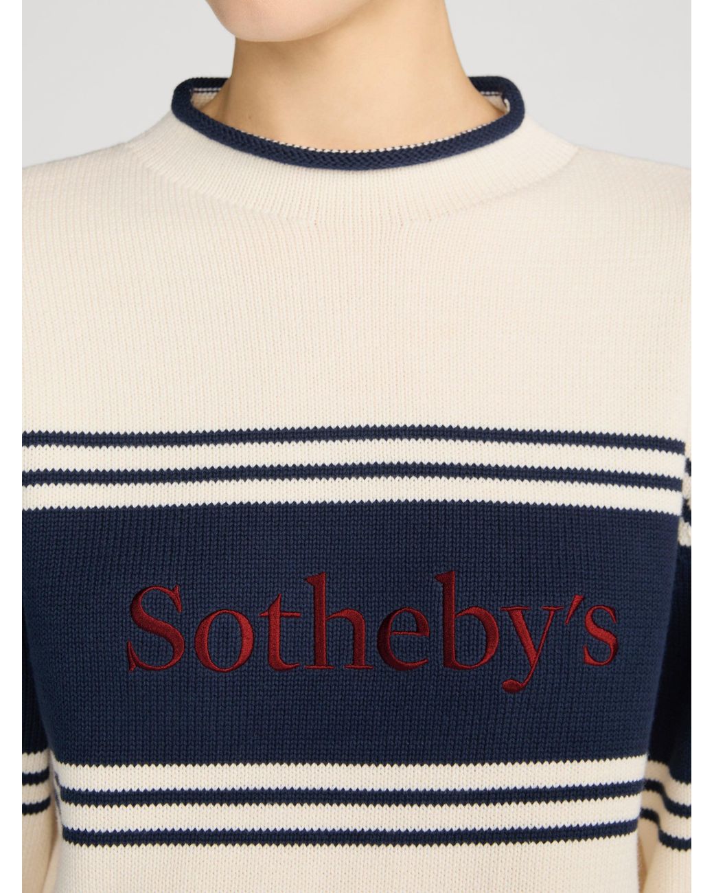 FRAME White Sotheby's Rolled Sweater