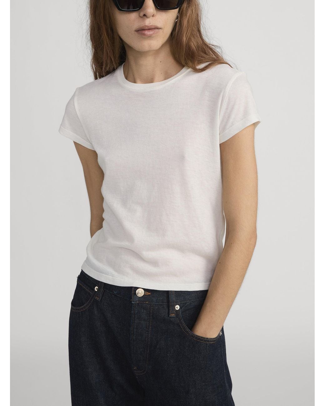 FRAME White The Ghost Tee