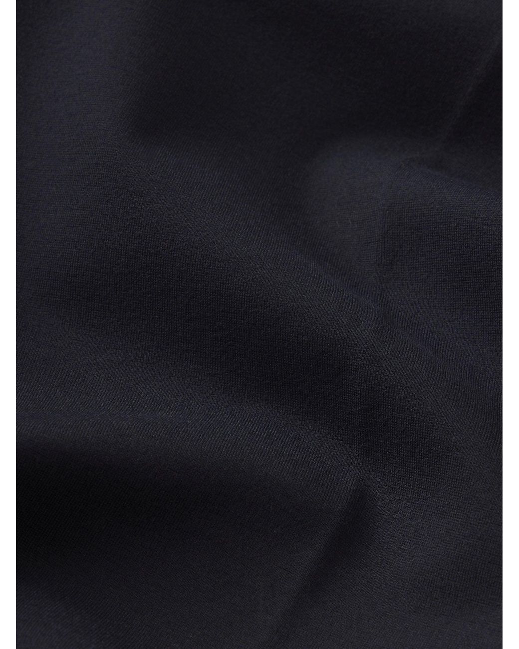 FRAME Blue The Pixie Flare Trouser Shrunken Pocket