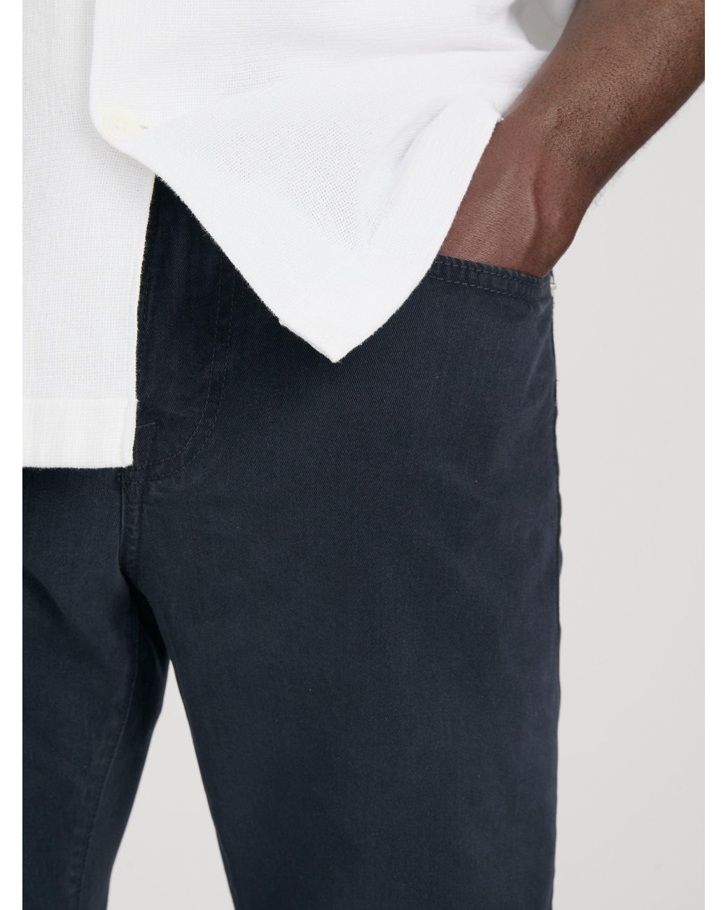 FRAME Blue L'homme Slim Brushed Twill for men
