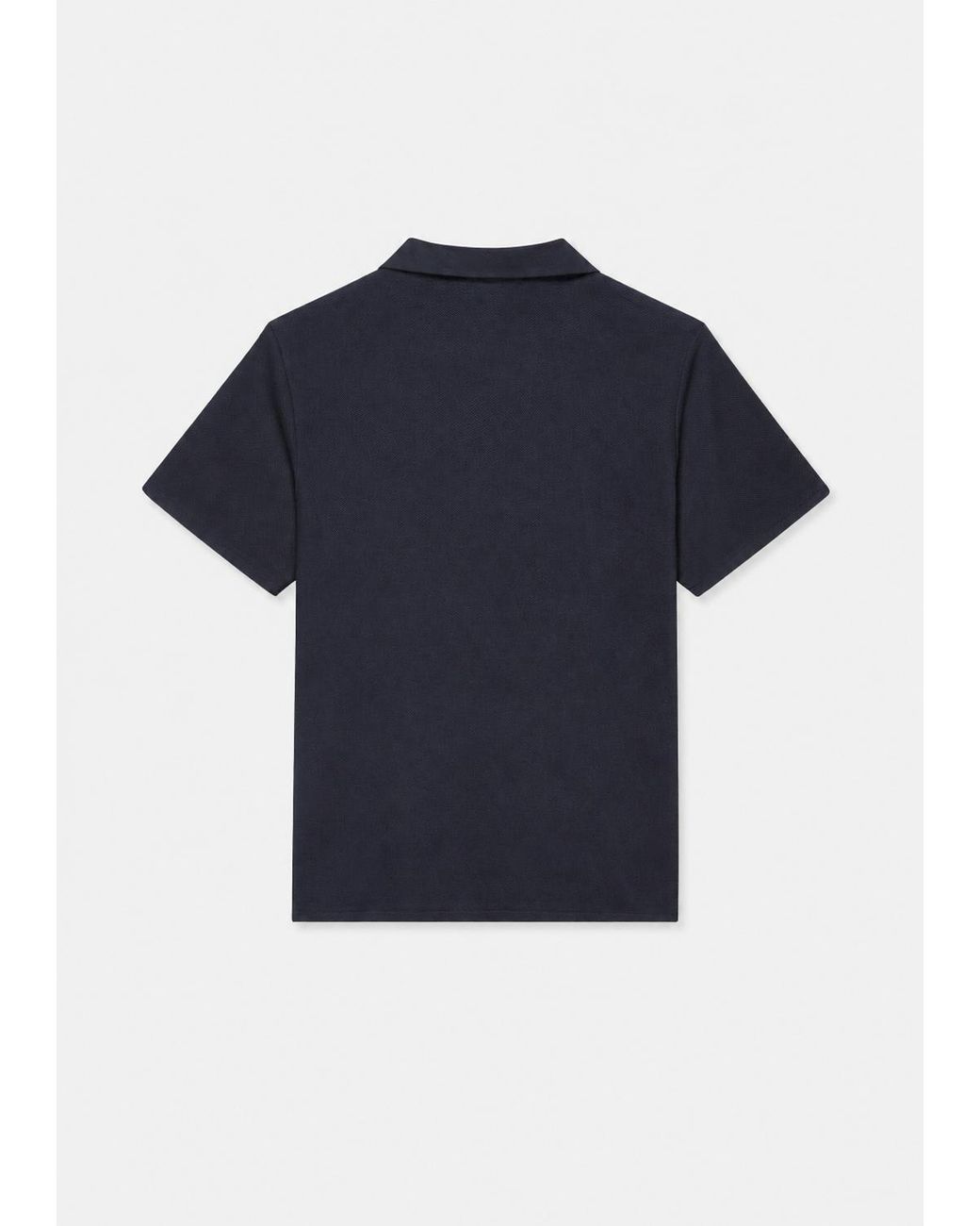 FRAME Blue Jacquard Polo for men
