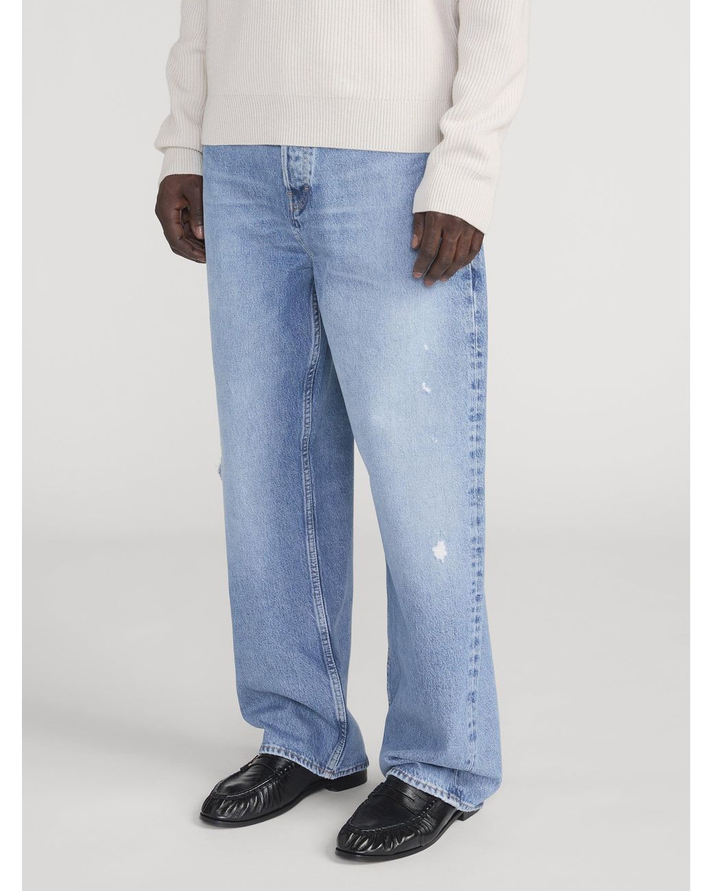 FRAME Blue Baggy Jean for men