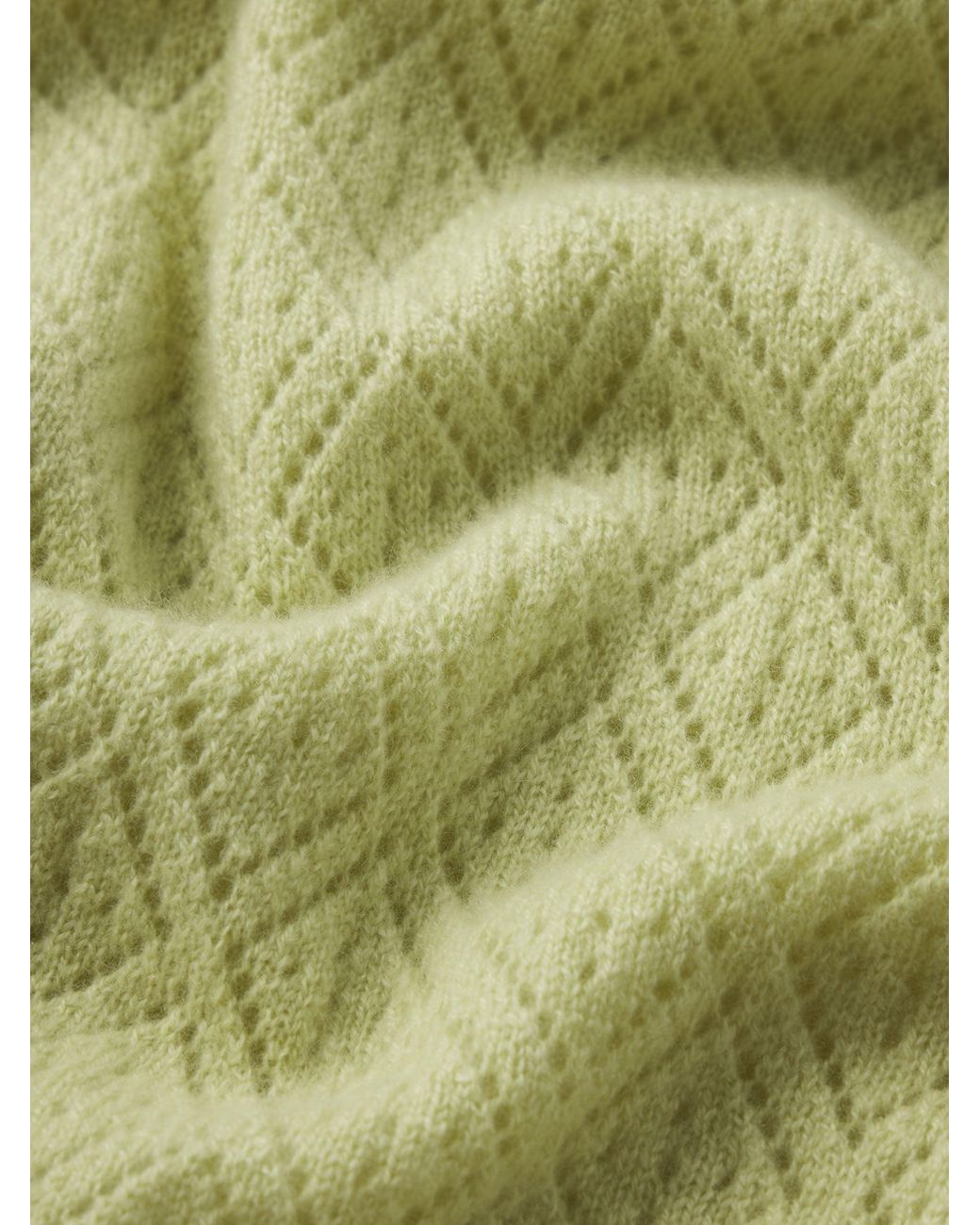 FRAME Green The Delicate Cashmere Sweater