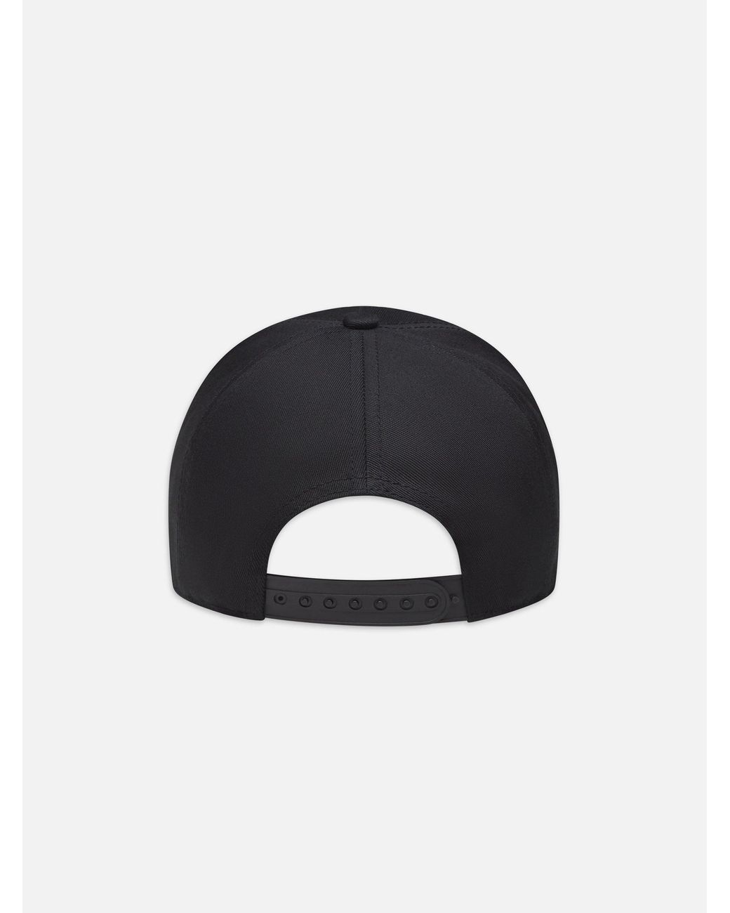 FRAME Black Ritz Cotton Trucker Hat