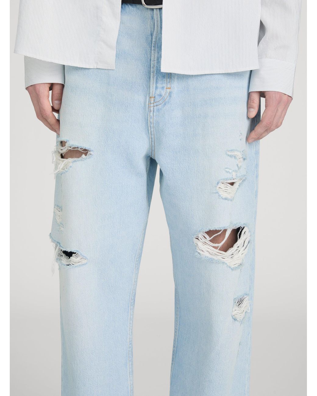 FRAME Blue Baggy Jean for men