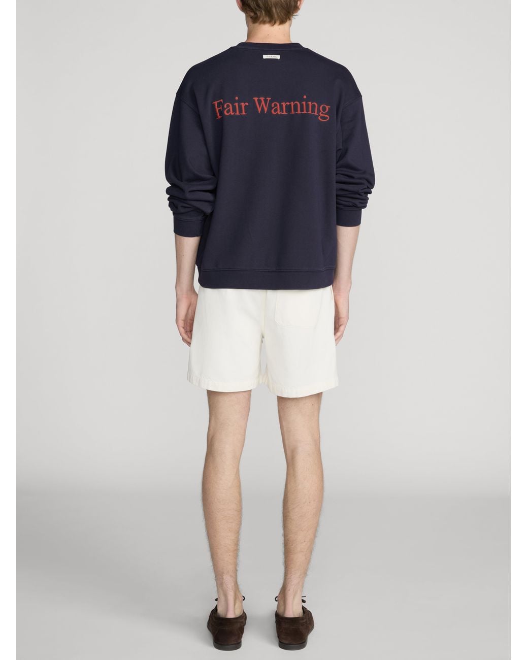 FRAME Blue Sotheby's Sweatshirt for men