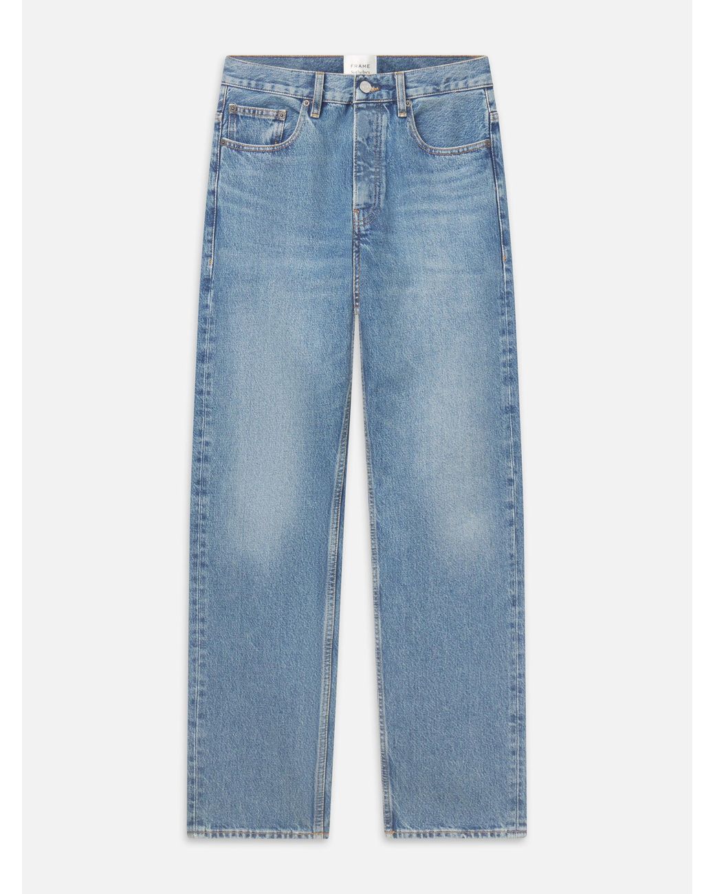FRAME Blue Sotheby's Straight Jean for men