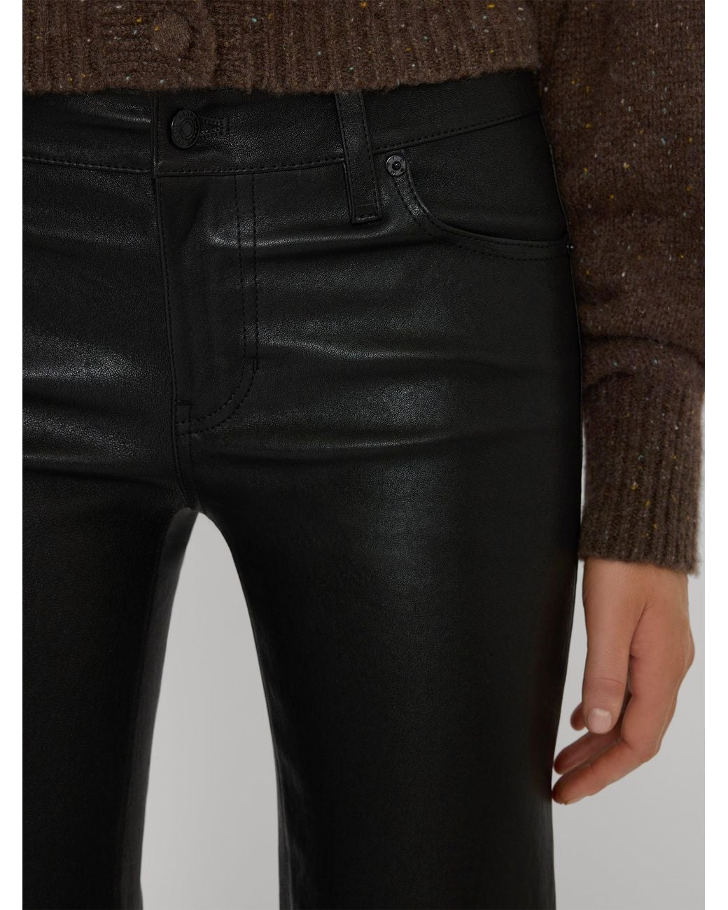 FRAME Black The Leather Rodeo