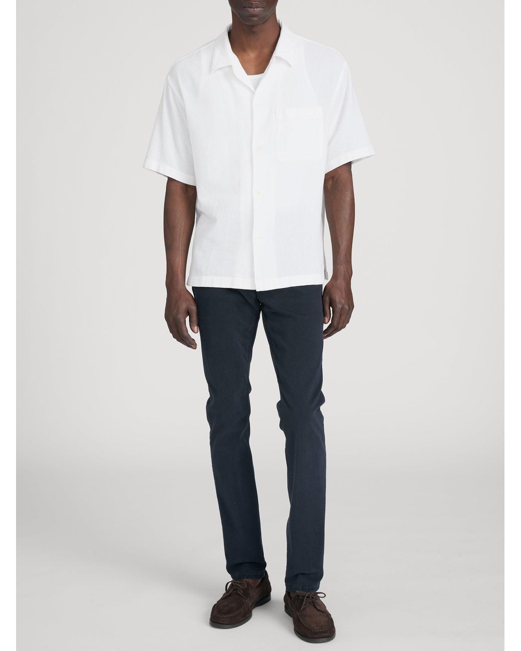 FRAME Blue L'homme Slim Brushed Twill for men