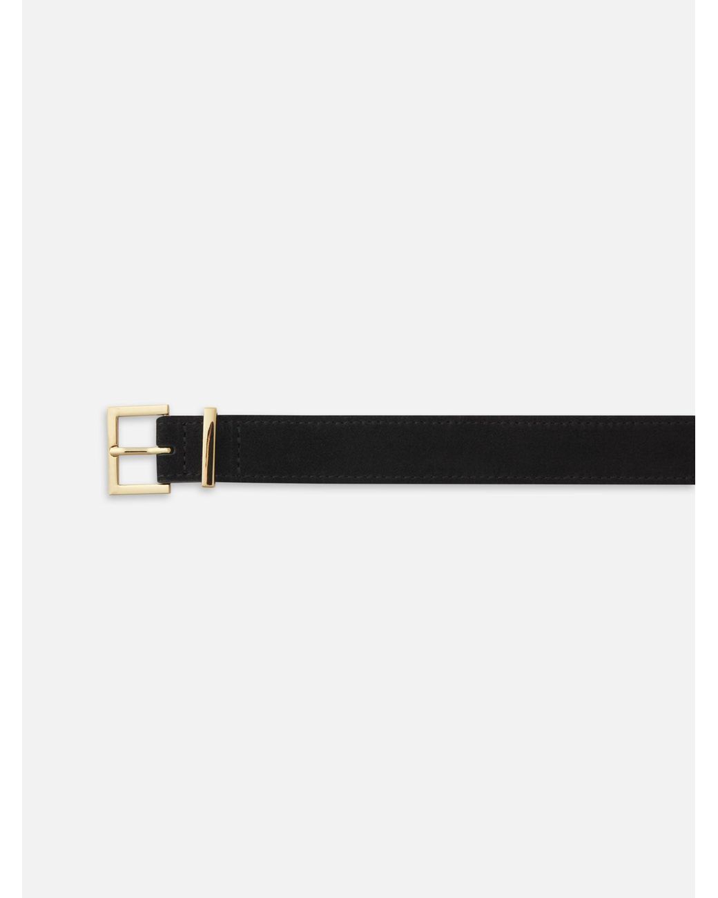 FRAME Black The Double Wrap Belt