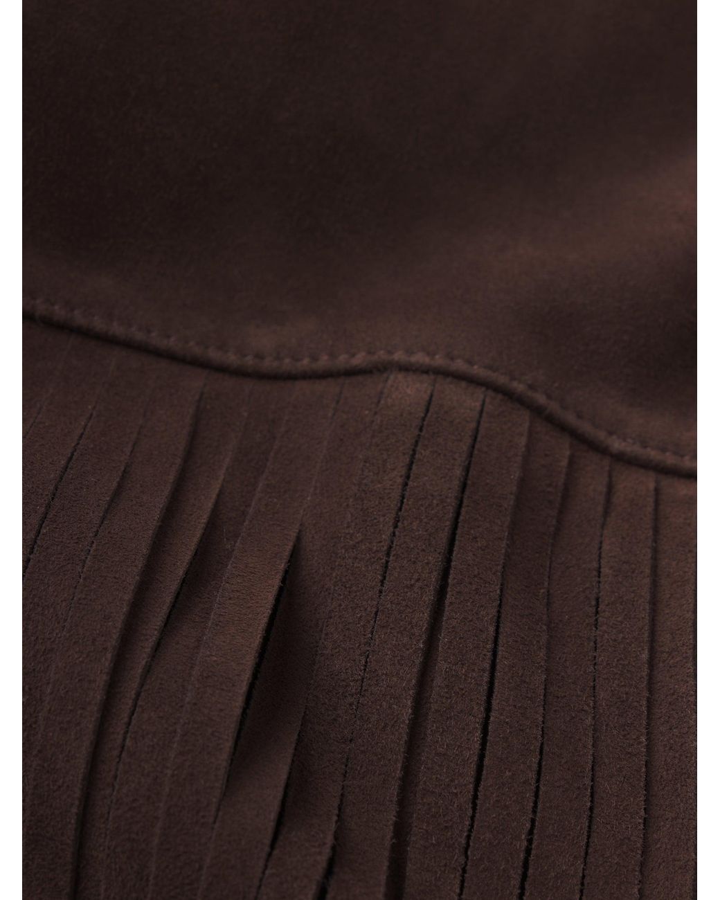 FRAME Brown The Suede Rodeo Jacket