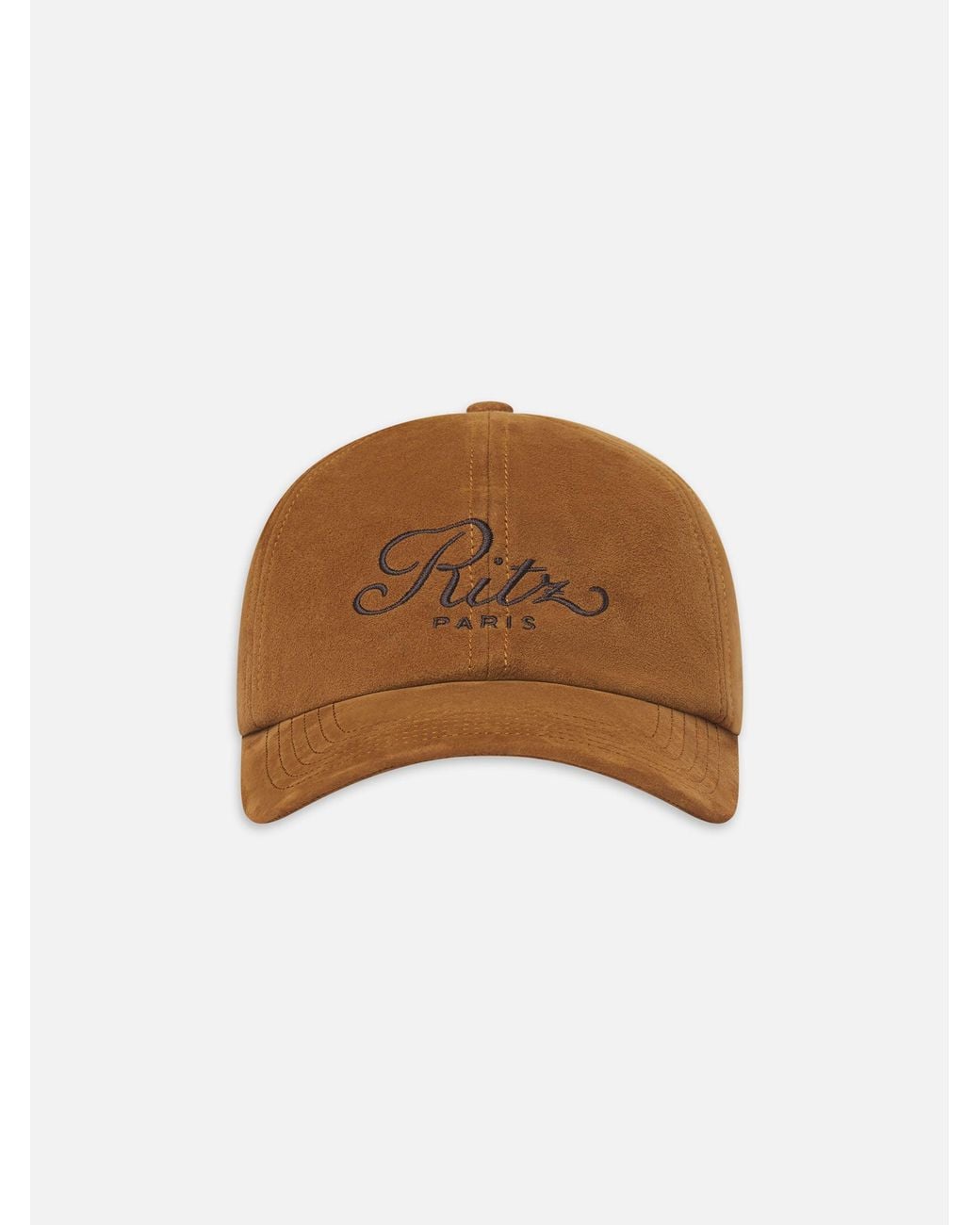 FRAME Brown The Ritz Suede Cap