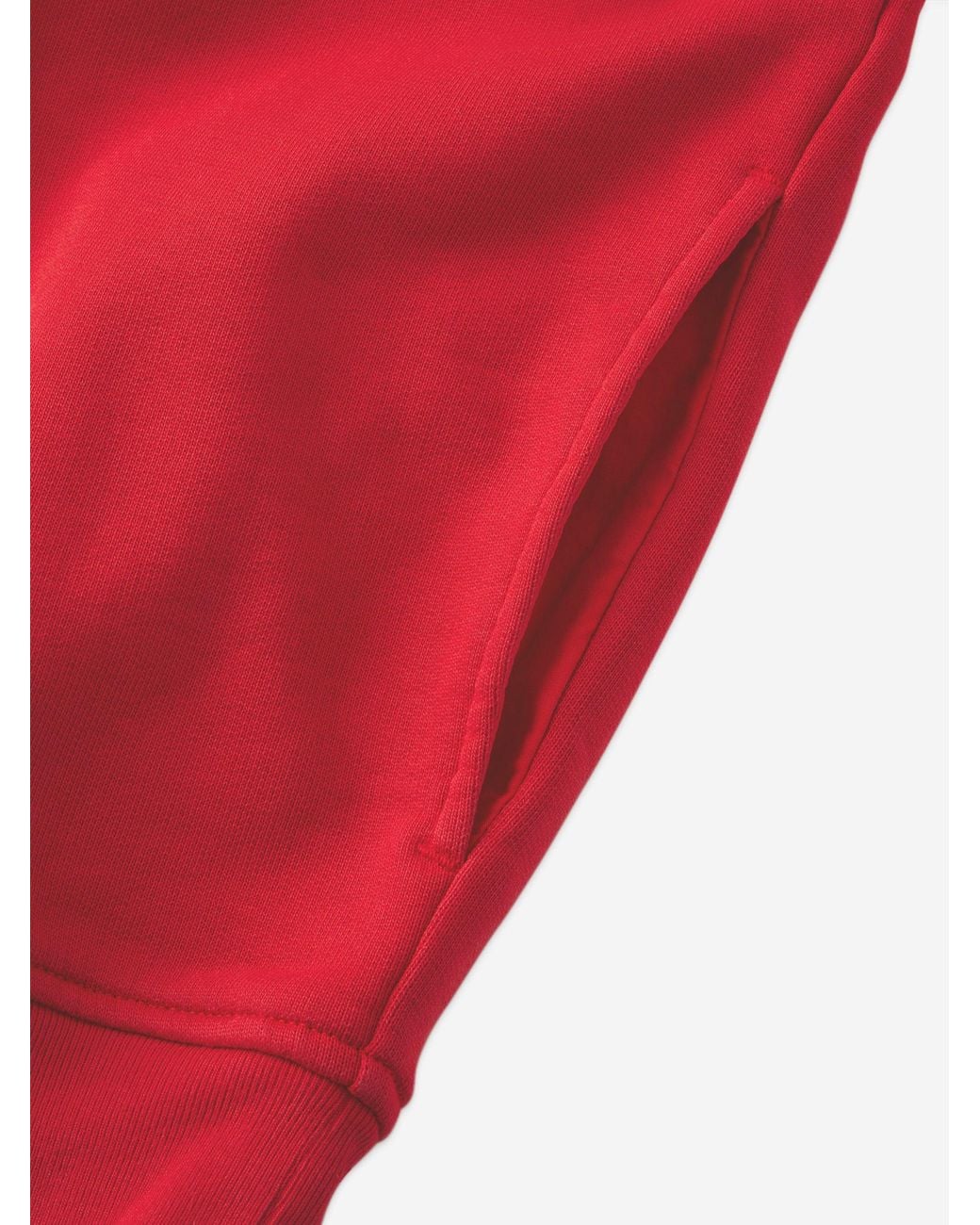 FRAME Red Ritz Tonal Logo Crewneck