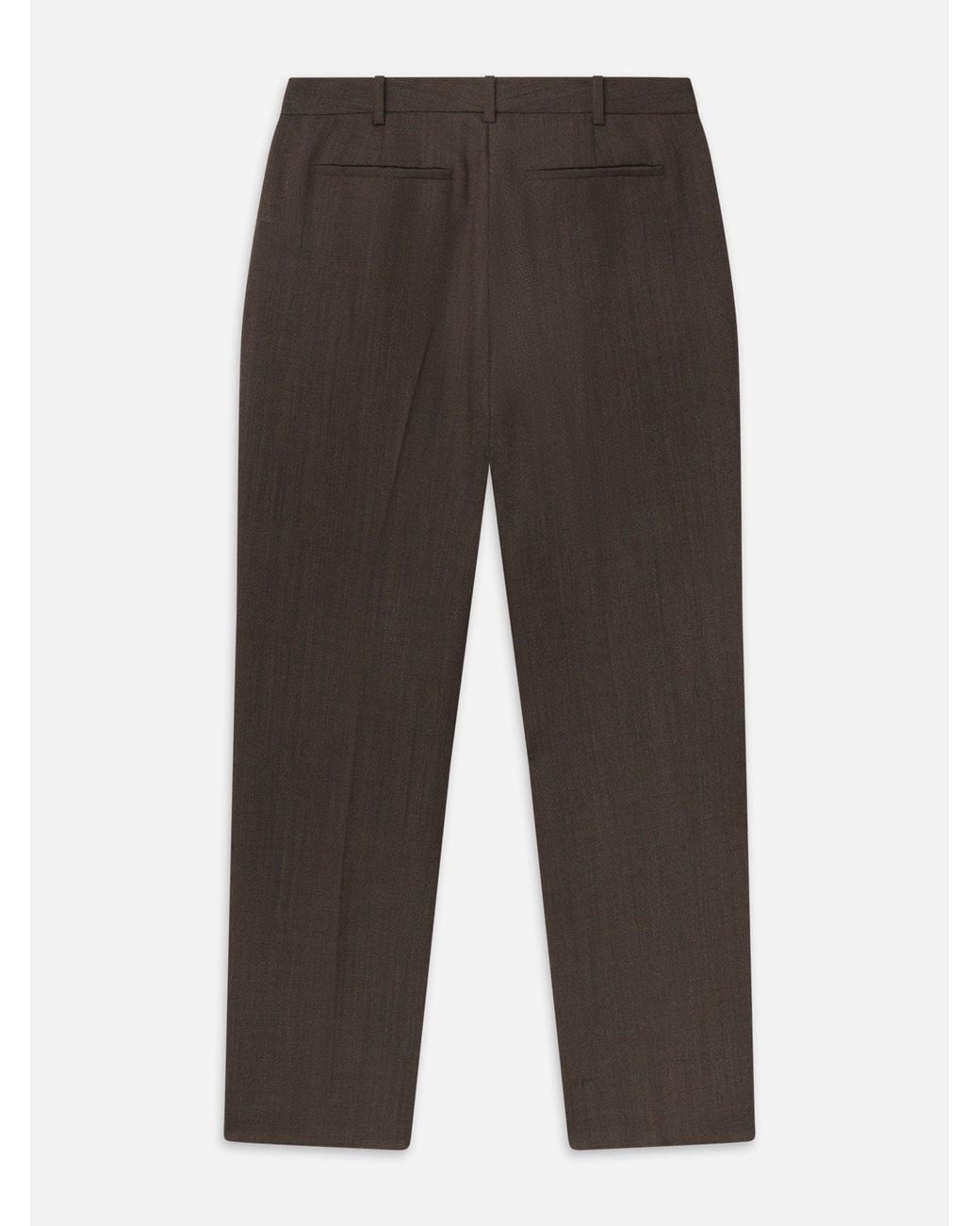 FRAME Gray Wide Leg Trousers for men