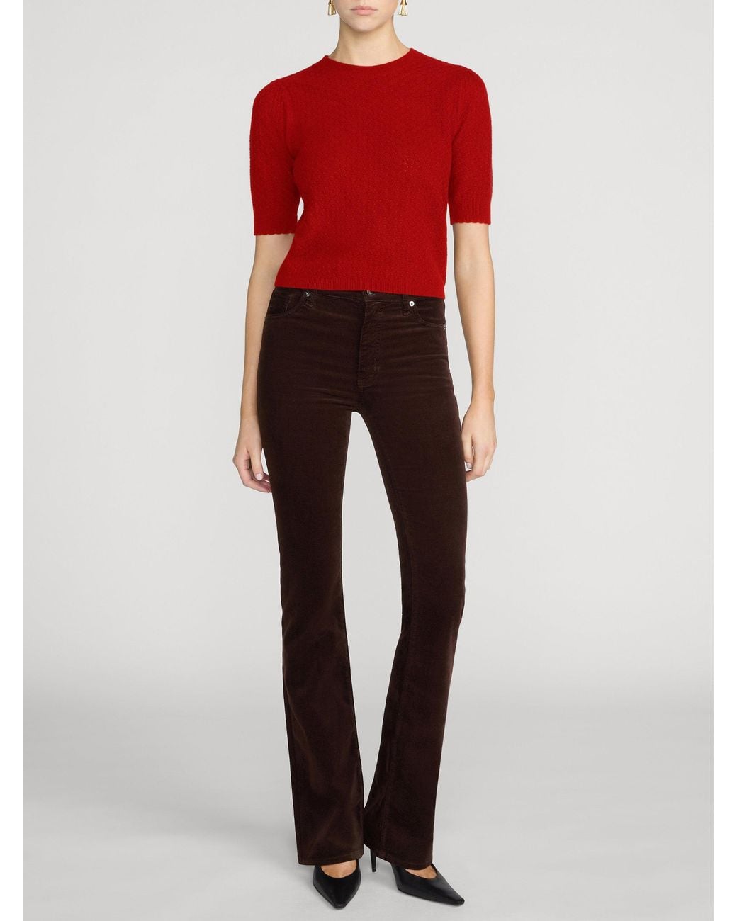 FRAME Brown The Reboot Corduroy