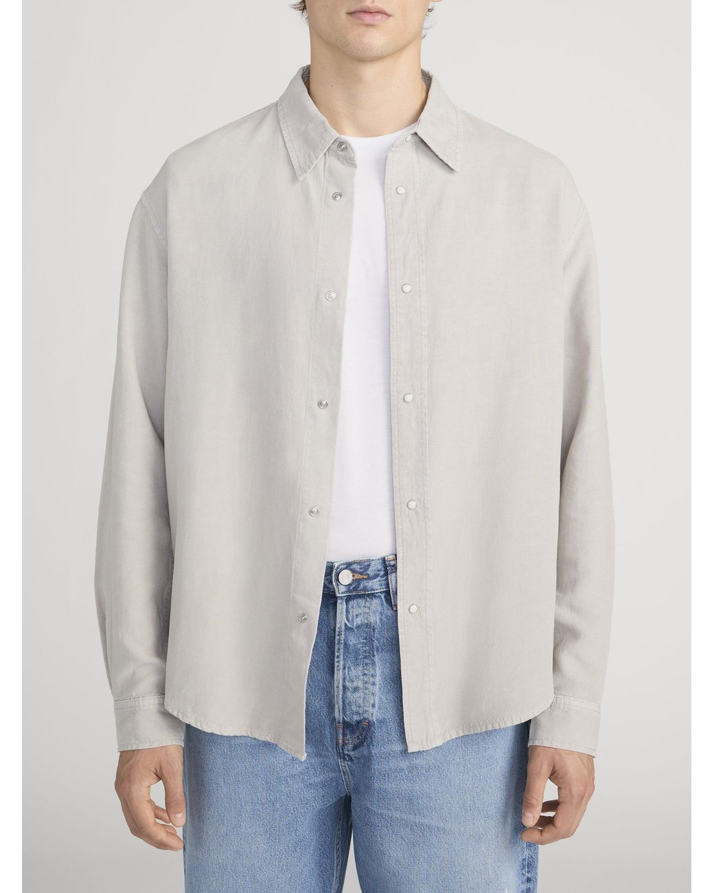 FRAME White Classic Shirt