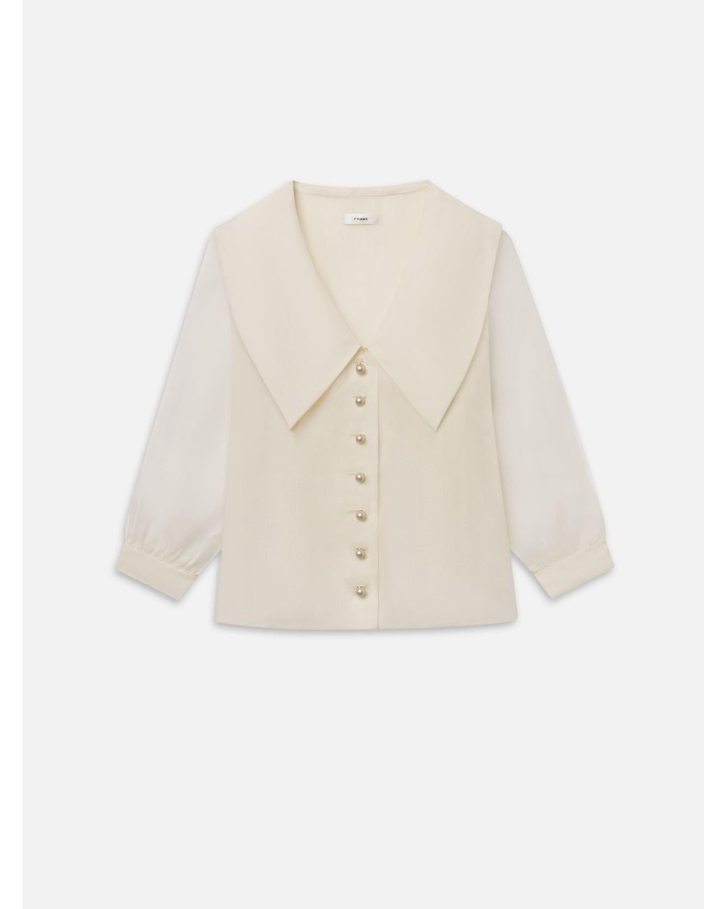 FRAME White The Regency Shirt