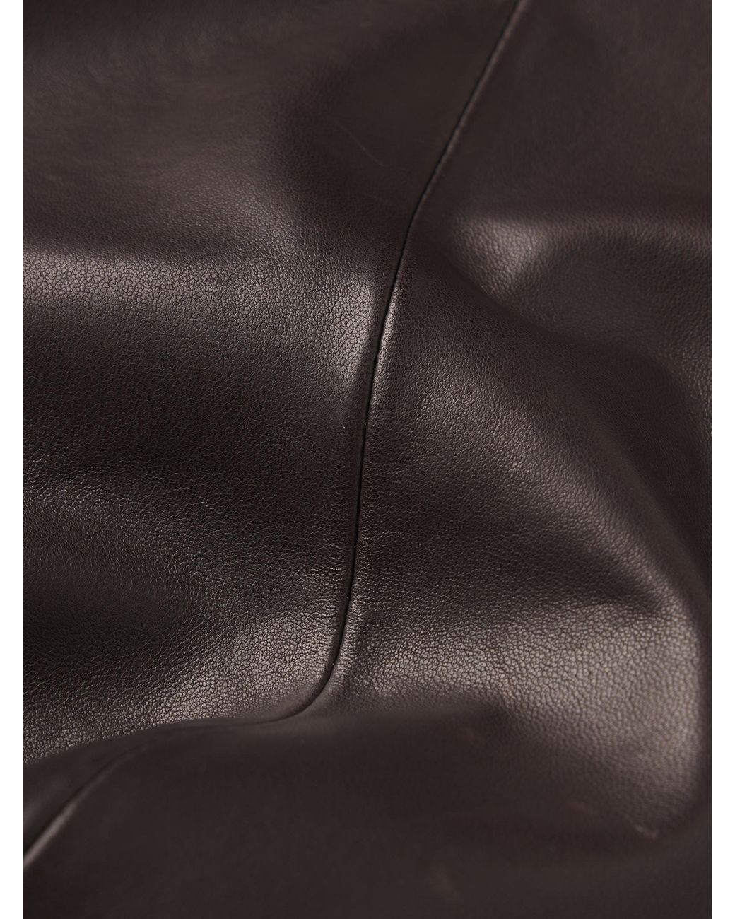 FRAME Black The Femme Leather Blazer