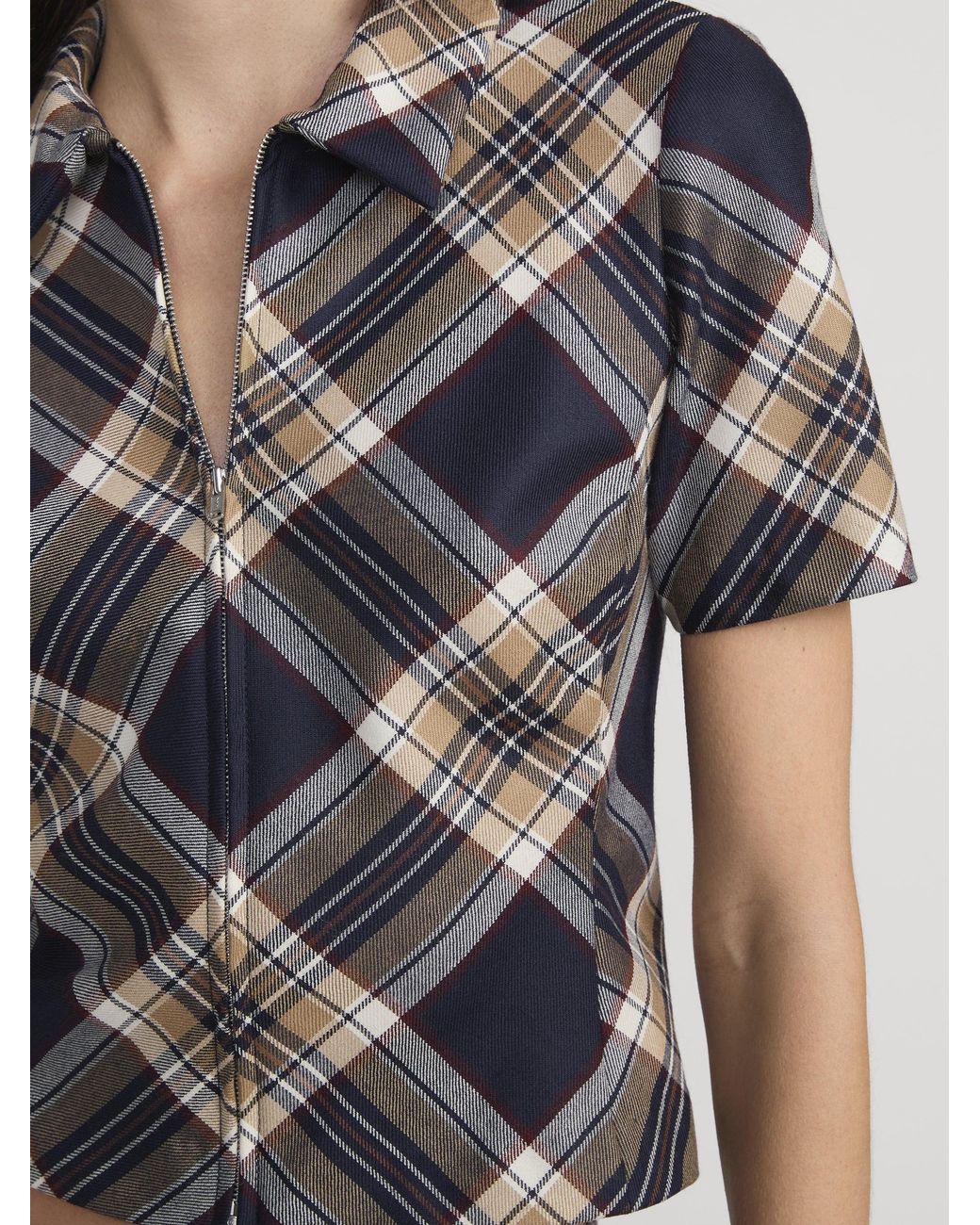 FRAME Multicolor The Checkmate Top