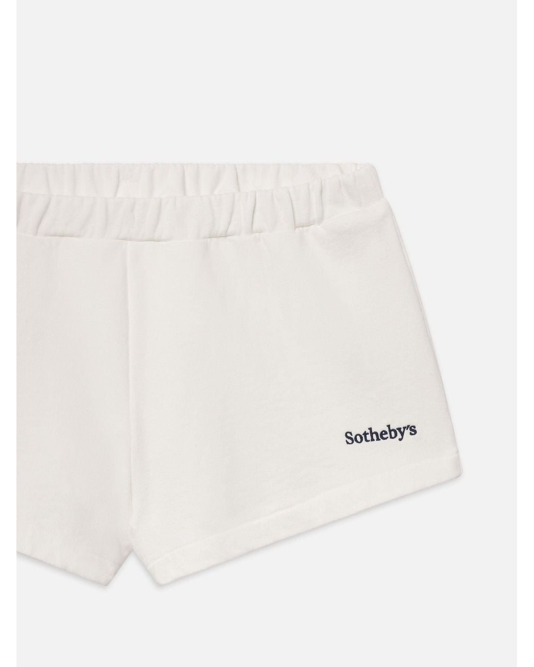 FRAME White Sotheby's Sweat Short