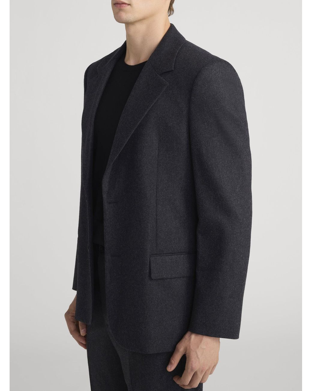 FRAME Blue Single Breasted Blazer for men