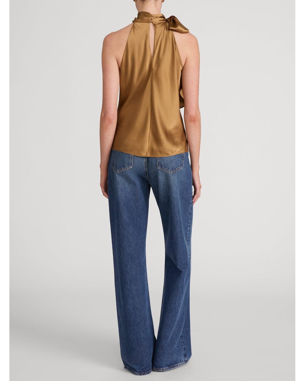 FRAME Natural The Ribbon Top