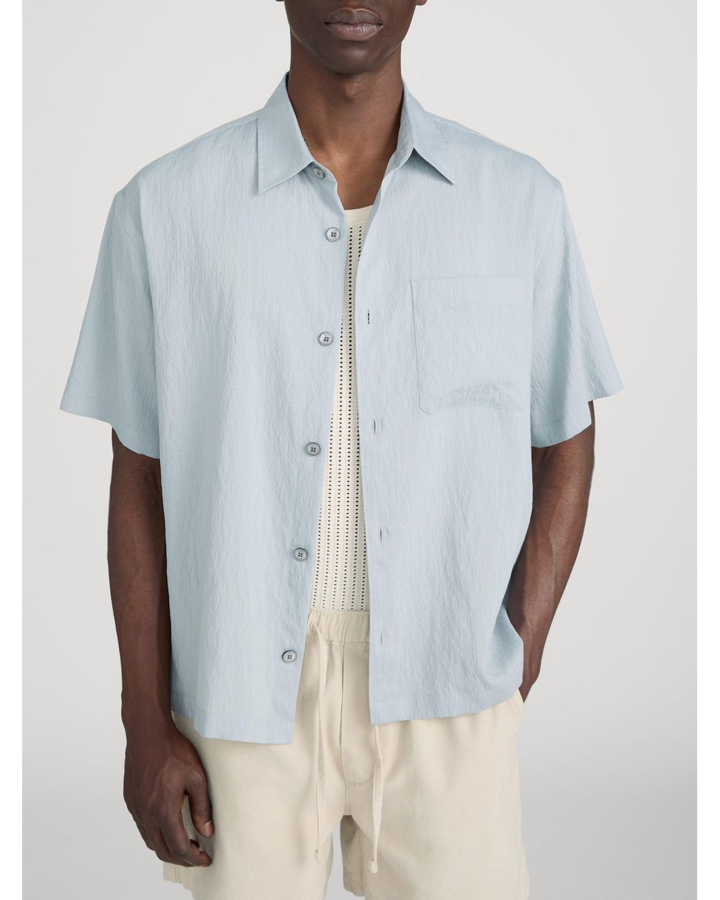 FRAME Gray Lightweight Shirt for men