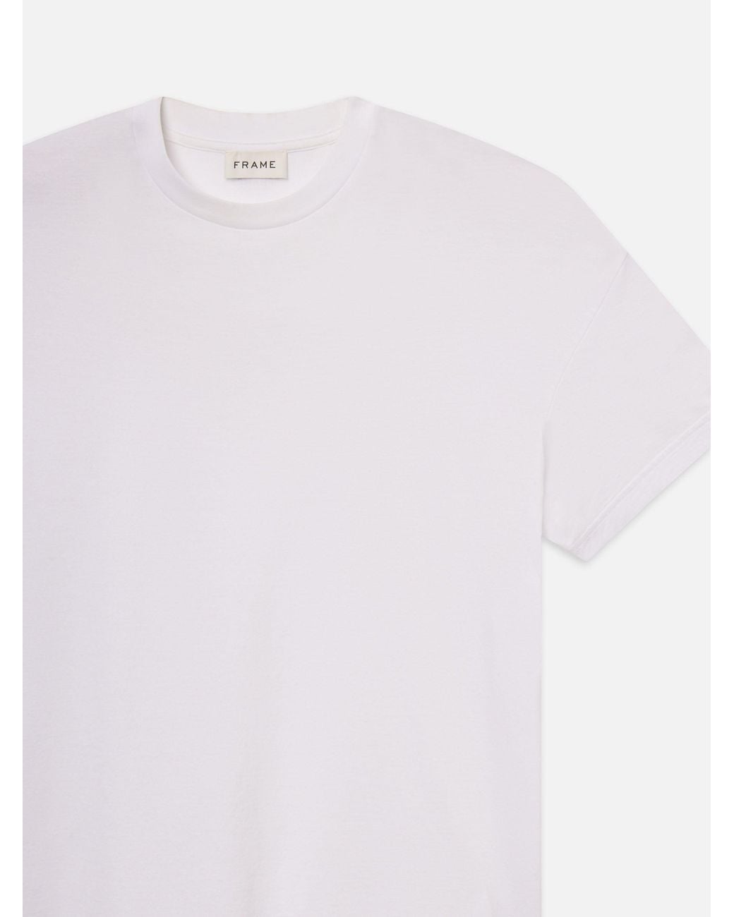 FRAME White Light Cotton Tee for men