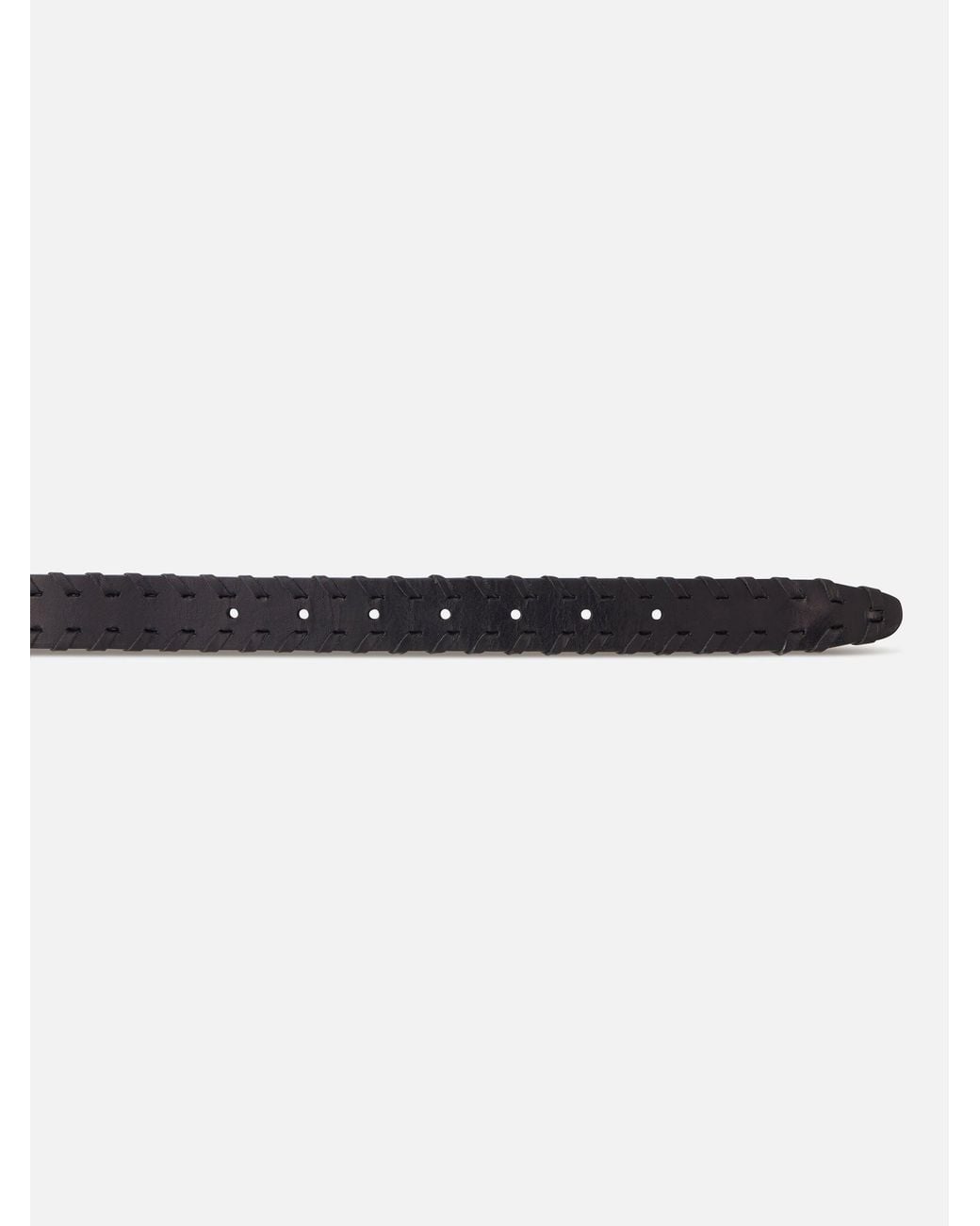 FRAME White The Whipstitch Belt