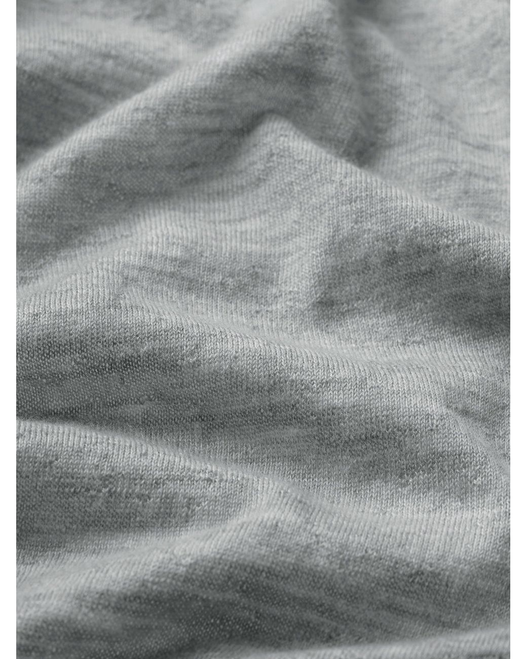FRAME Gray The Cashmere V Neck Sweater