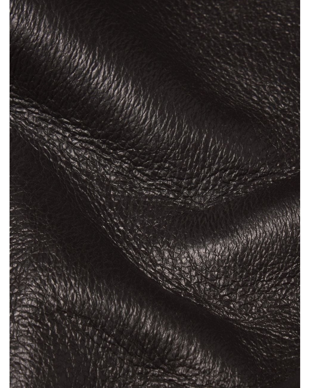 FRAME Black Shearling Bomber for men