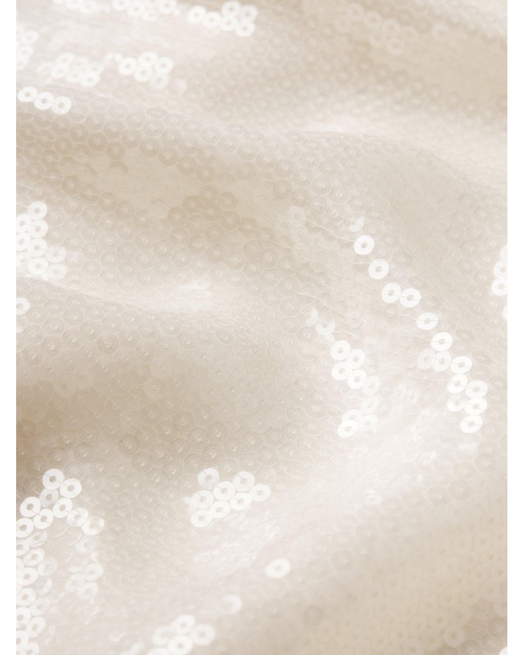 FRAME White The Sequin Starlight Skirt