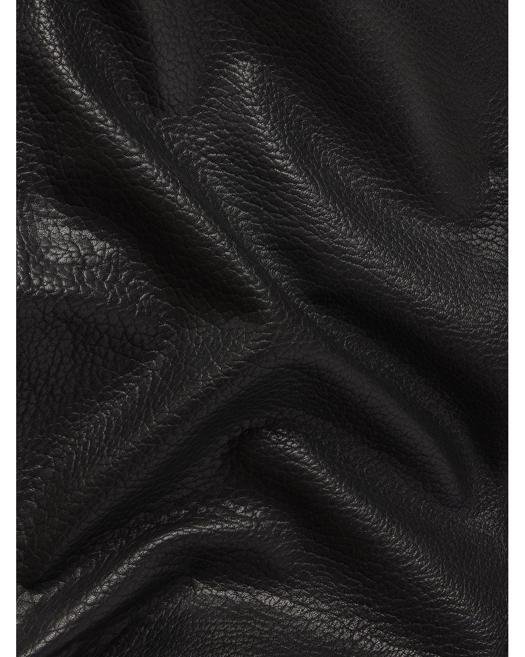 FRAME Black The Small Leather Jacket
