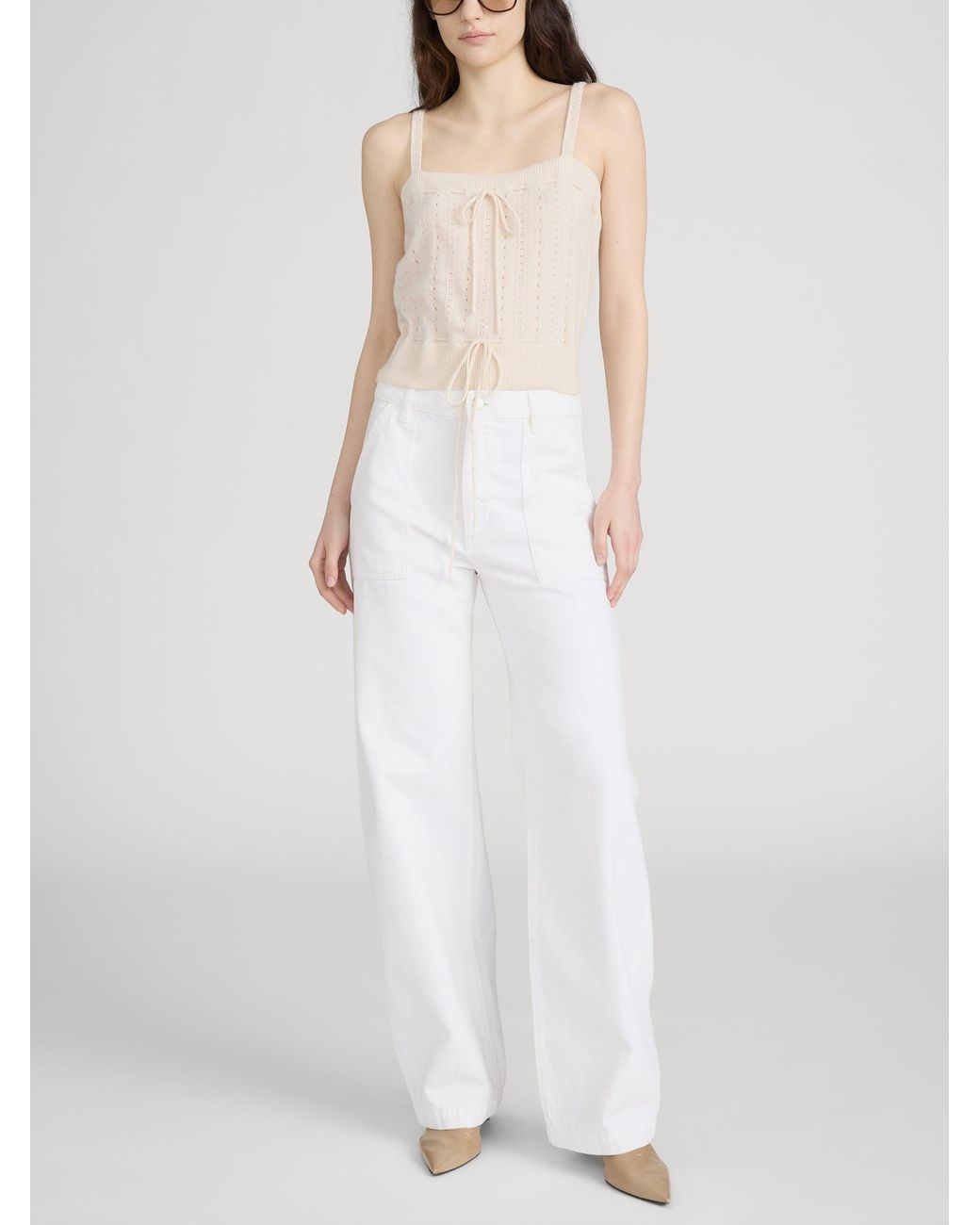 FRAME White The Bow Cargo