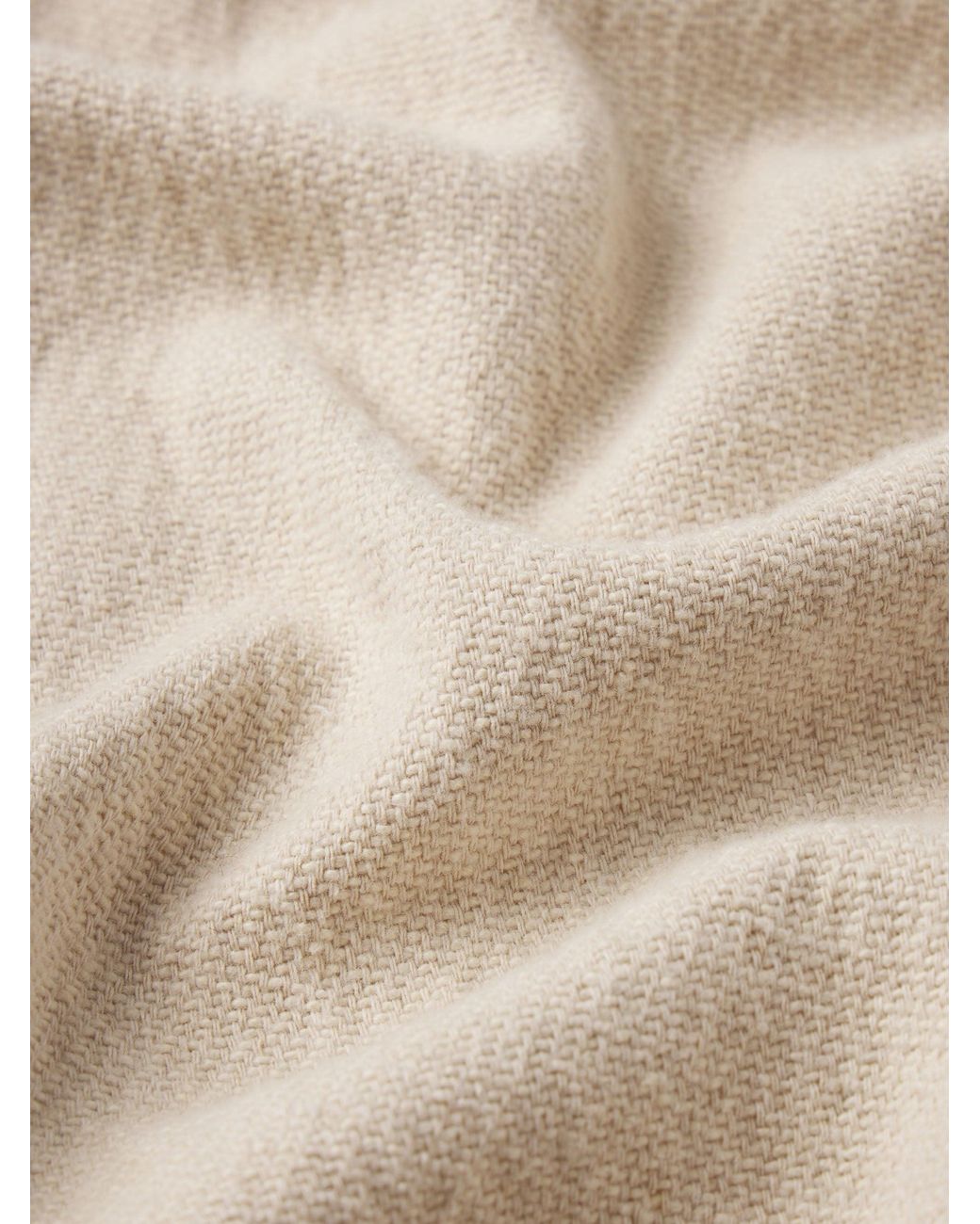 FRAME Natural Textured Overshirt for men
