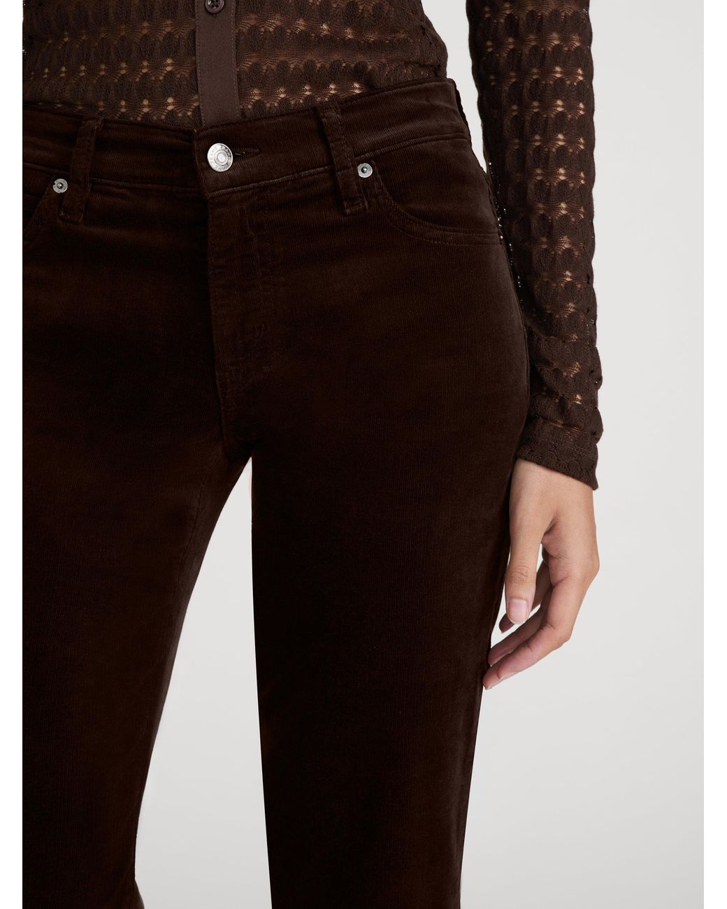 FRAME Brown The Corduroy Cigarette