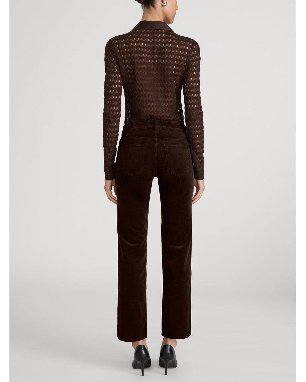 FRAME Brown The Corduroy Cigarette