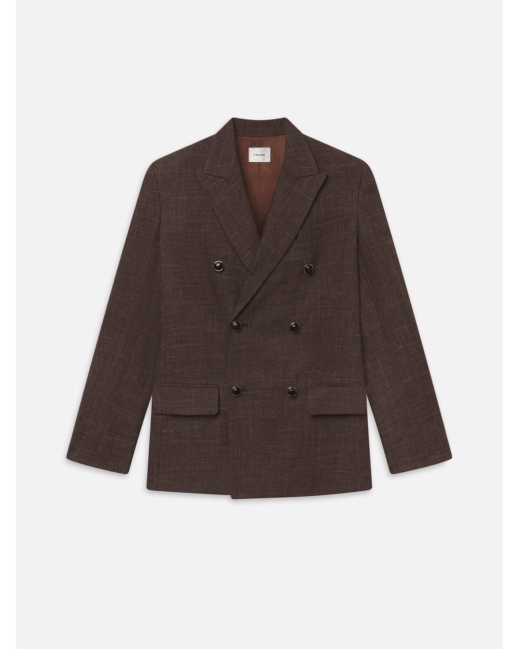 FRAME Brown The Boulevard Blazer
