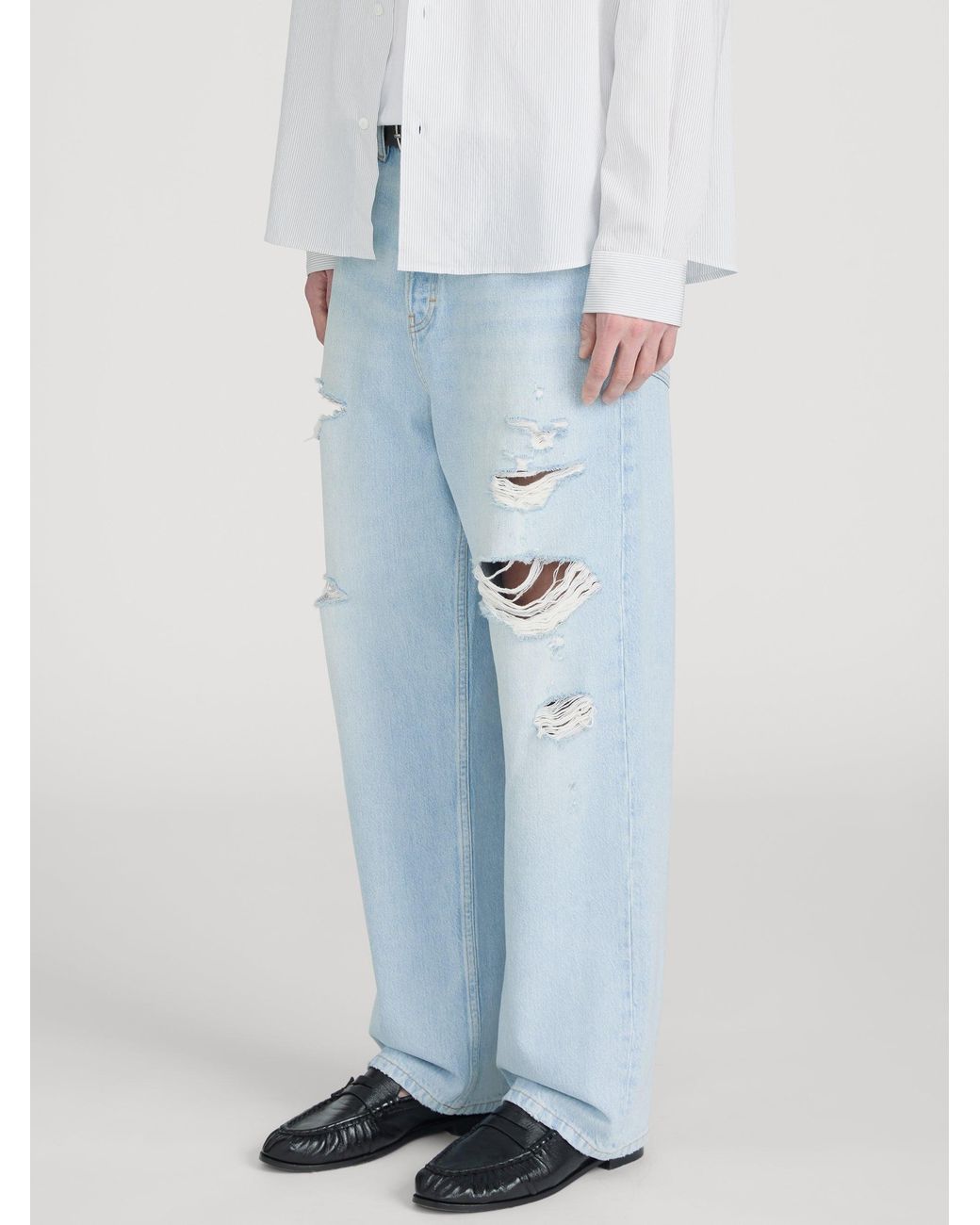 FRAME Blue Baggy Jean for men