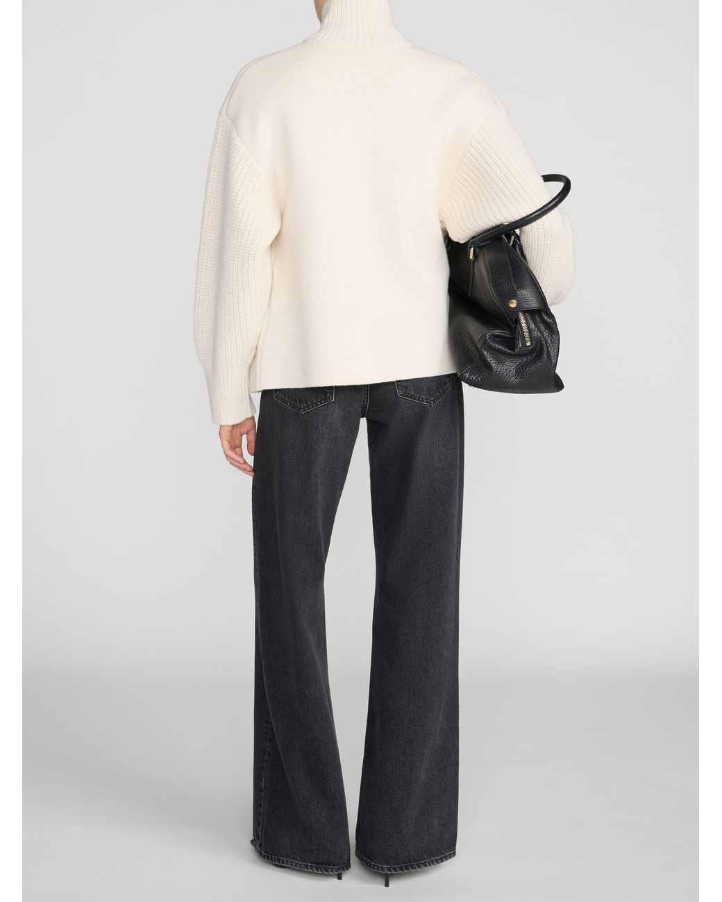FRAME Natural The Cropped Jacquard Fringe Coat