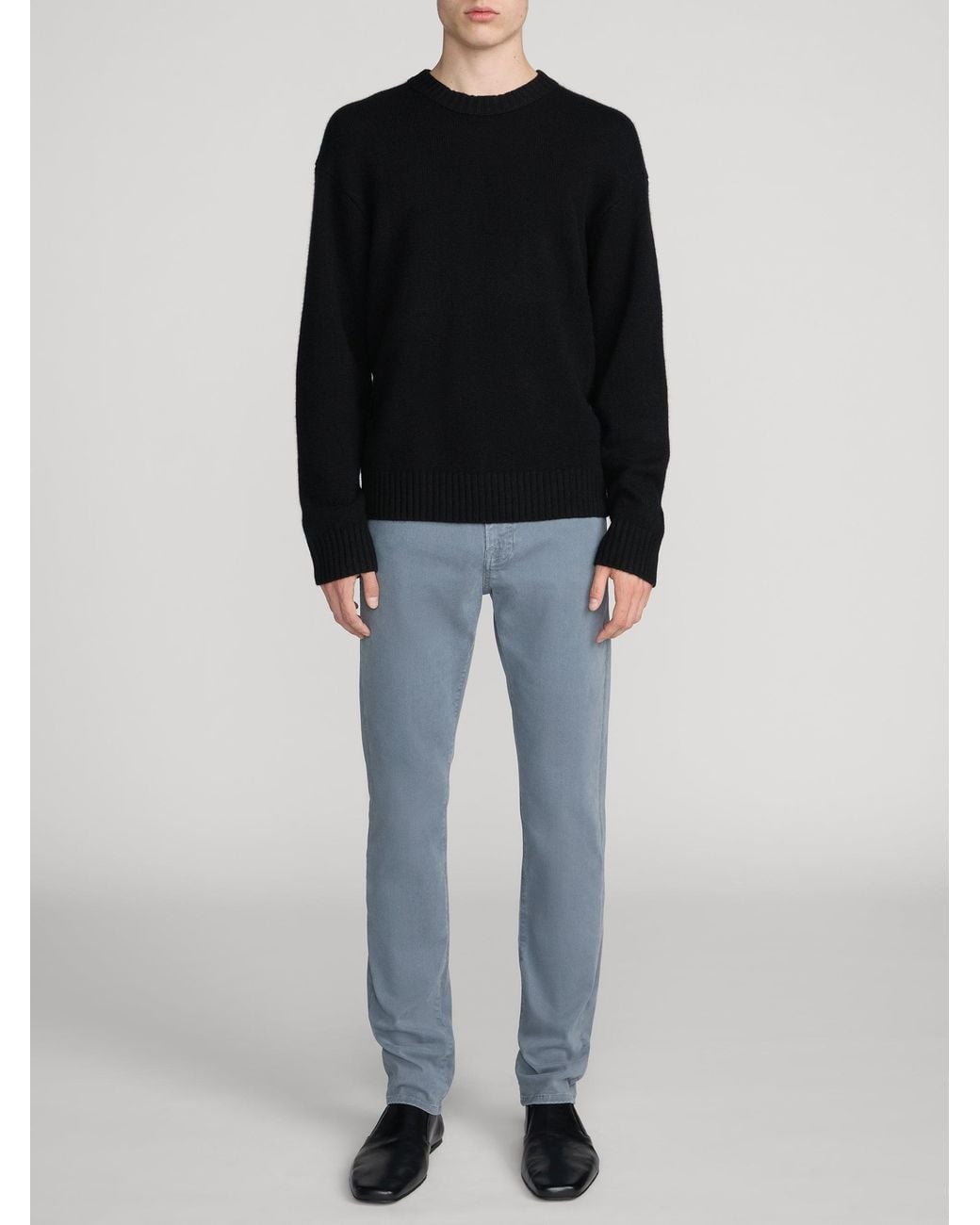 FRAME Blue L'homme Slim Brushed Twill for men