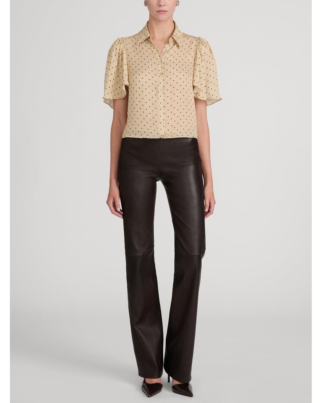 FRAME Natural The Flutter Shirt