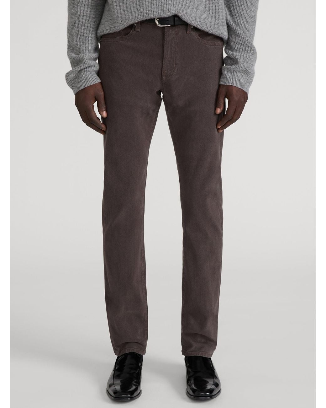 FRAME Gray L'homme Slim Brushed Twill for men