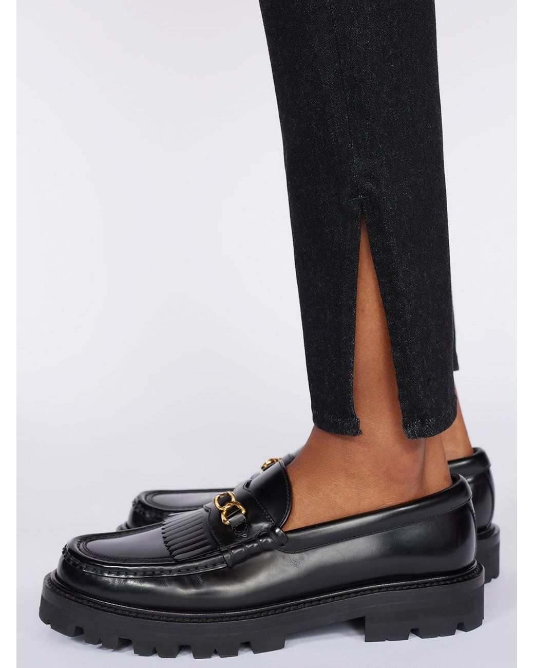 FRAME Black Le Shape High Skinny