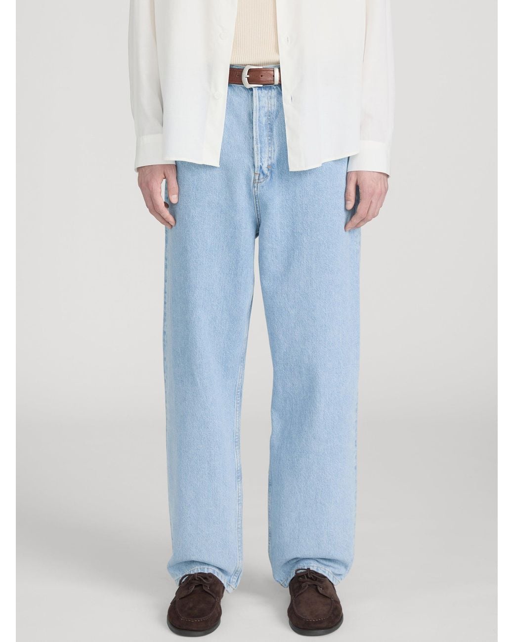 FRAME Blue Baggy Jean for men
