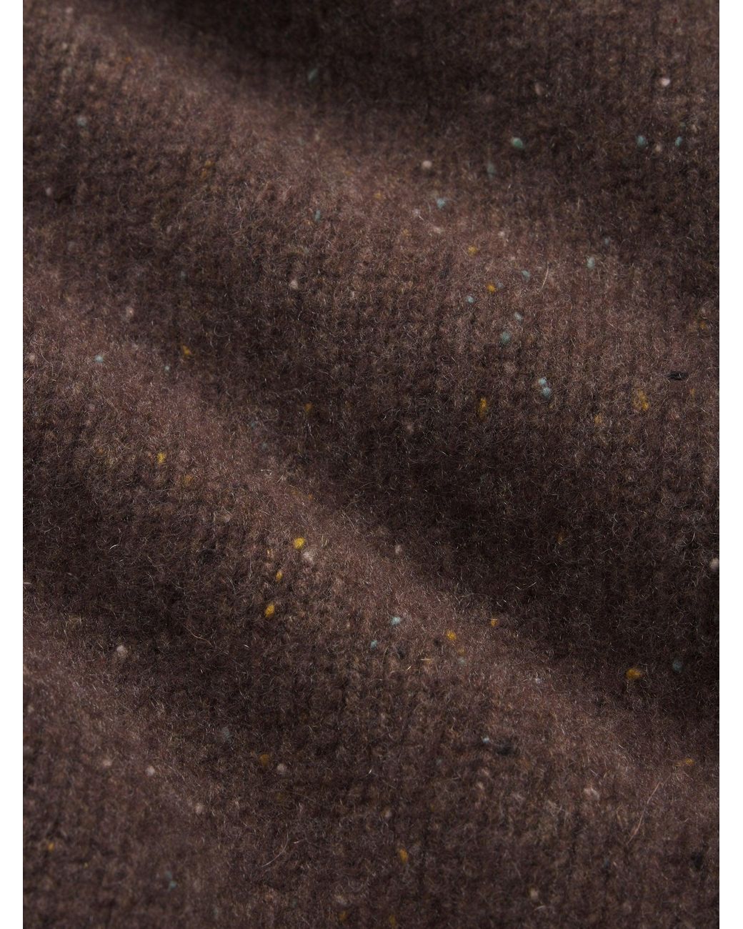 FRAME Brown The Cashmere Fleck Cardi