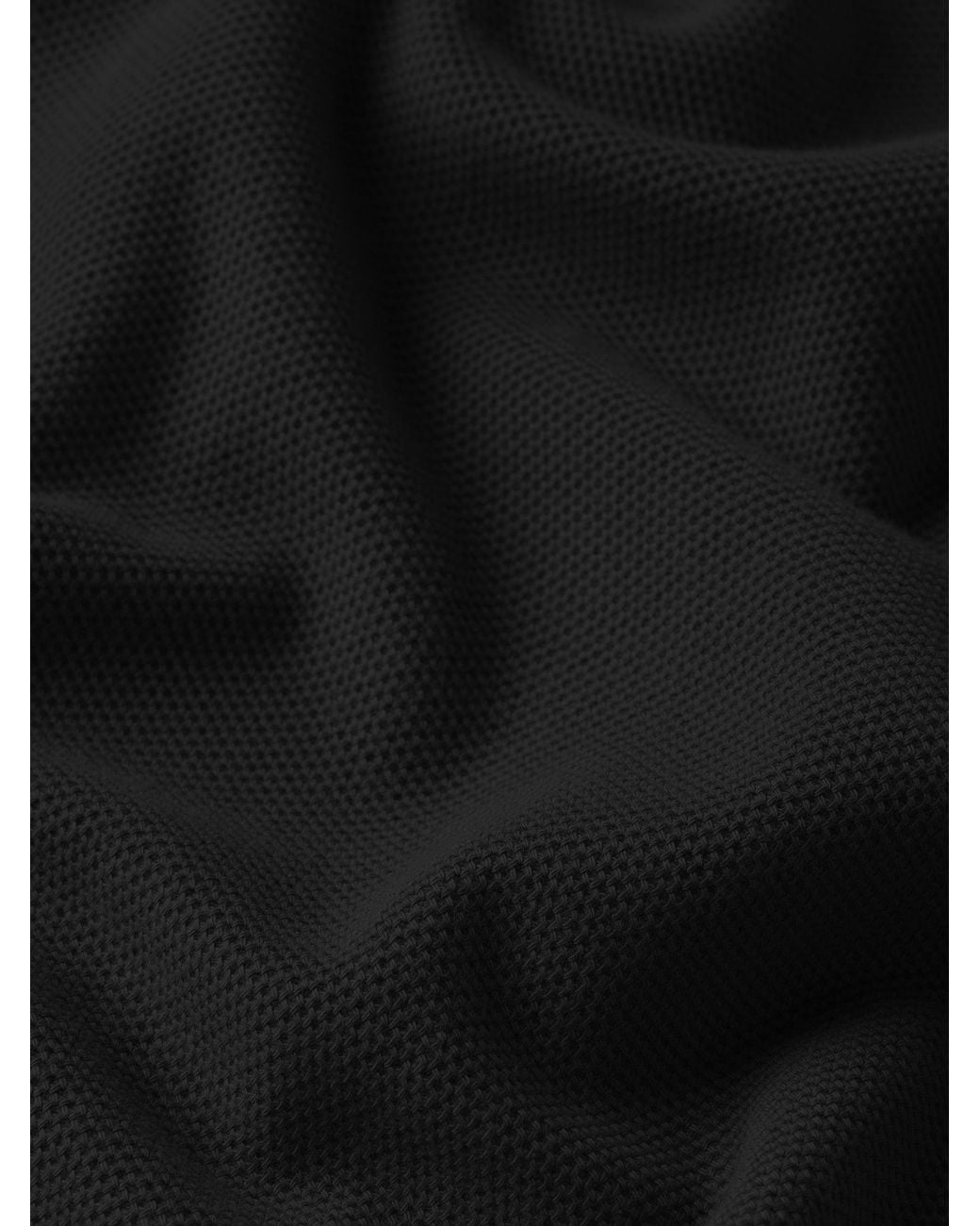 FRAME Black Jacquard Polo for men